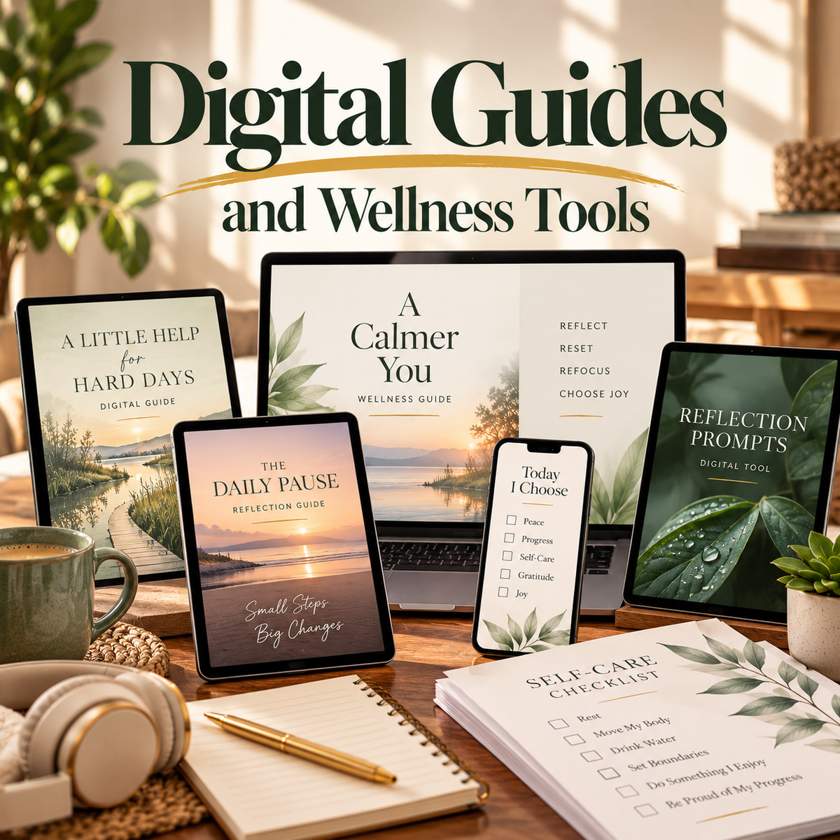 Digital Guides & Wellness Tools