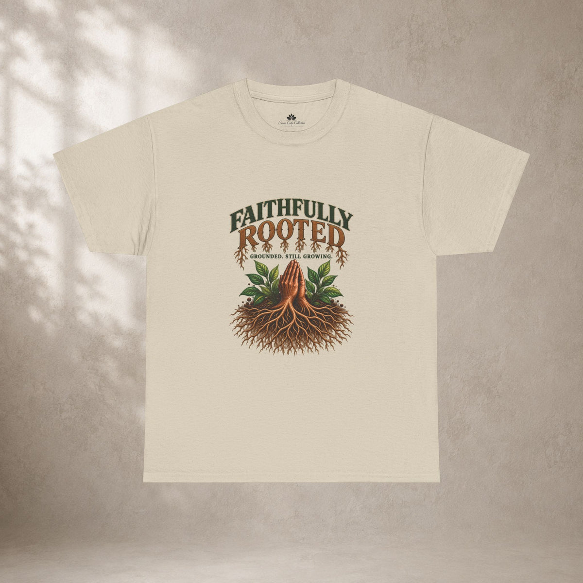 Faithfully Rooted | Christian Faith Graphic T-Shirt