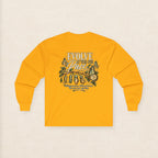 Evolve at Your Own Pace Butterfly Botanical Long Sleeve Tee
