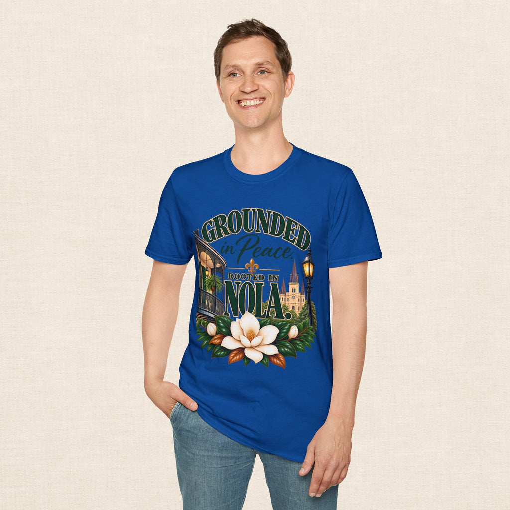 Grounded in Peace Rooted in NOLA T-Shirt