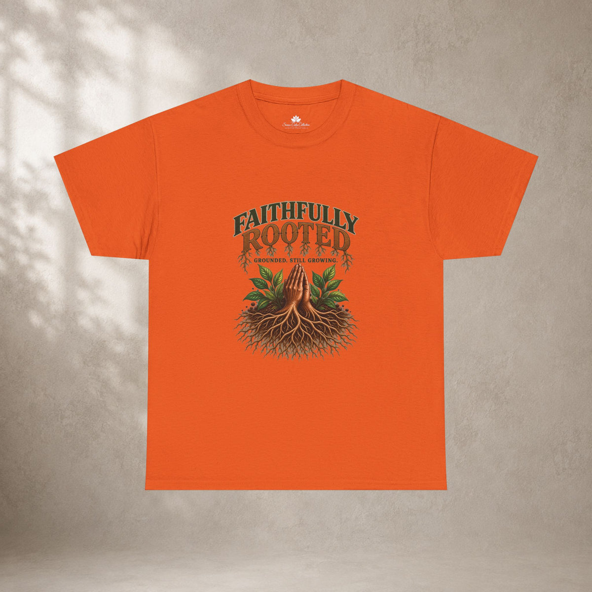 Faithfully Rooted | Christian Faith Graphic T-Shirt