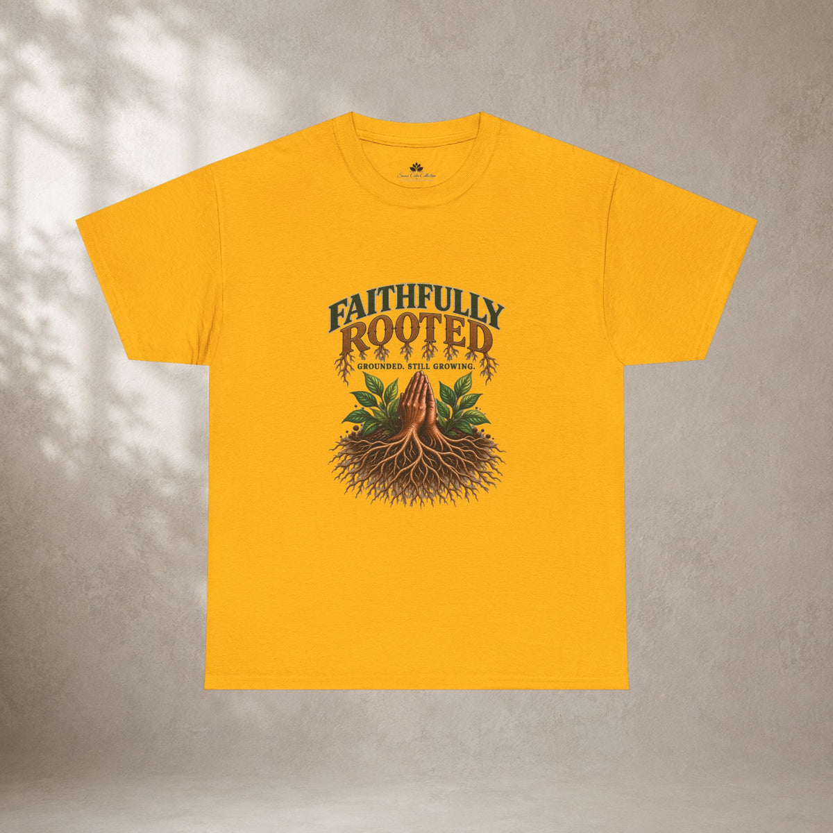Faithfully Rooted | Christian Faith Graphic T-Shirt