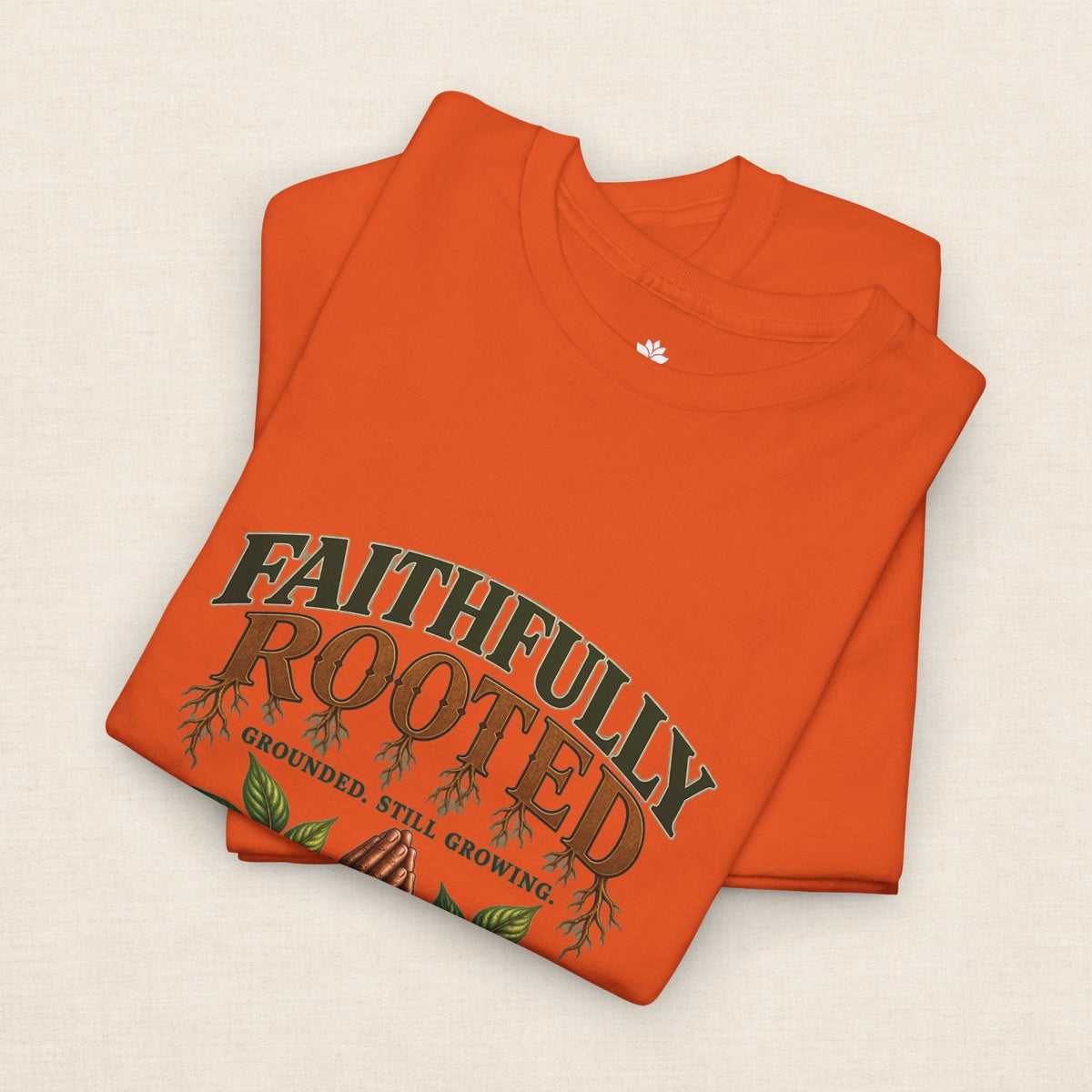Faithfully Rooted | Christian Faith Graphic T-Shirt