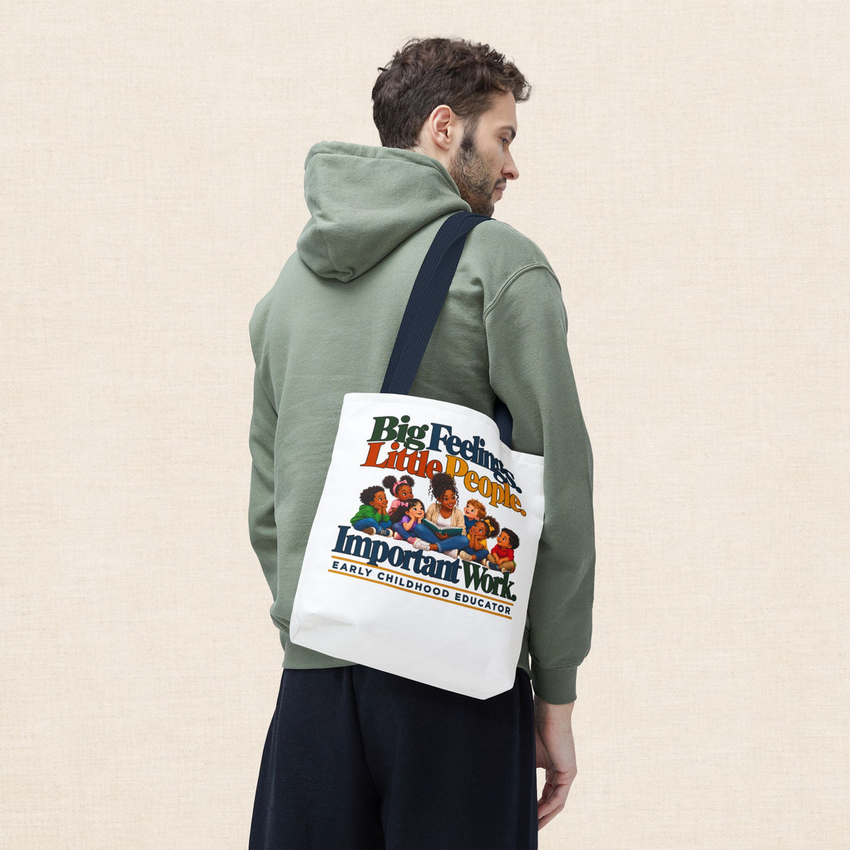 Signature Tote Bag - White