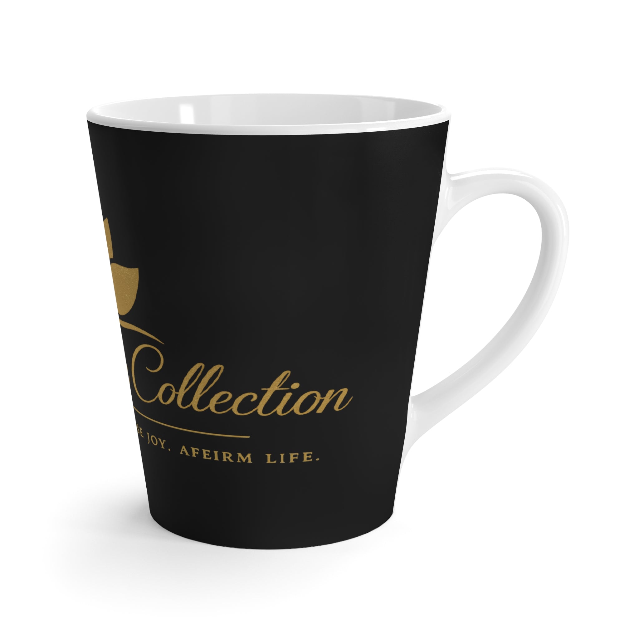 Signature Latte Mug - Black