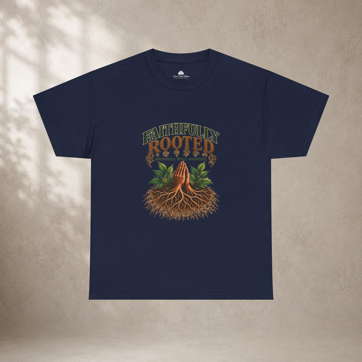 Faithfully Rooted | Christian Faith Graphic T-Shirt