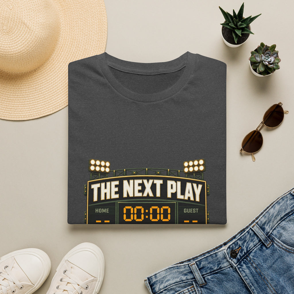 The Next Play Can Wait T-Shirt — Sports Scoreboard Graphic Tee