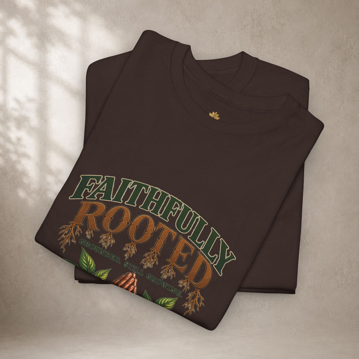 Faithfully Rooted | Christian Faith Graphic T-Shirt