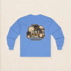 Built in My Own Time Vintage Clock Long Sleeve Tee