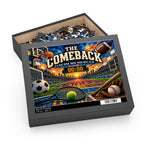 The Comeback Sports Puzzle — Motivational Stadium Jigsaw | 120 or 252 Pieces