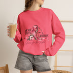 More Than A Ribbon. Space for the Fight. | Breast Cancer Awareness Crewneck Sweatshirt
