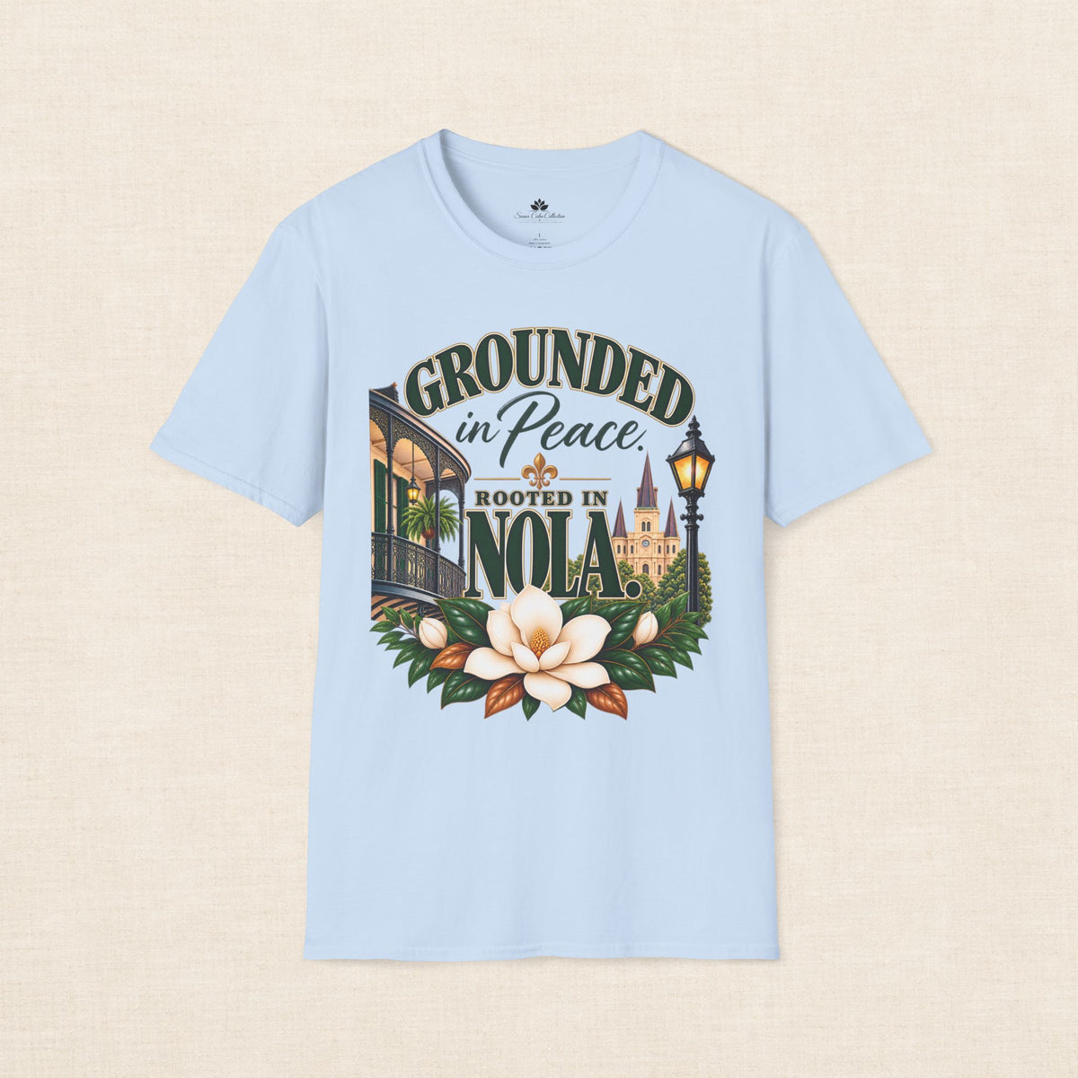 Grounded in Peace Rooted in NOLA T-Shirt