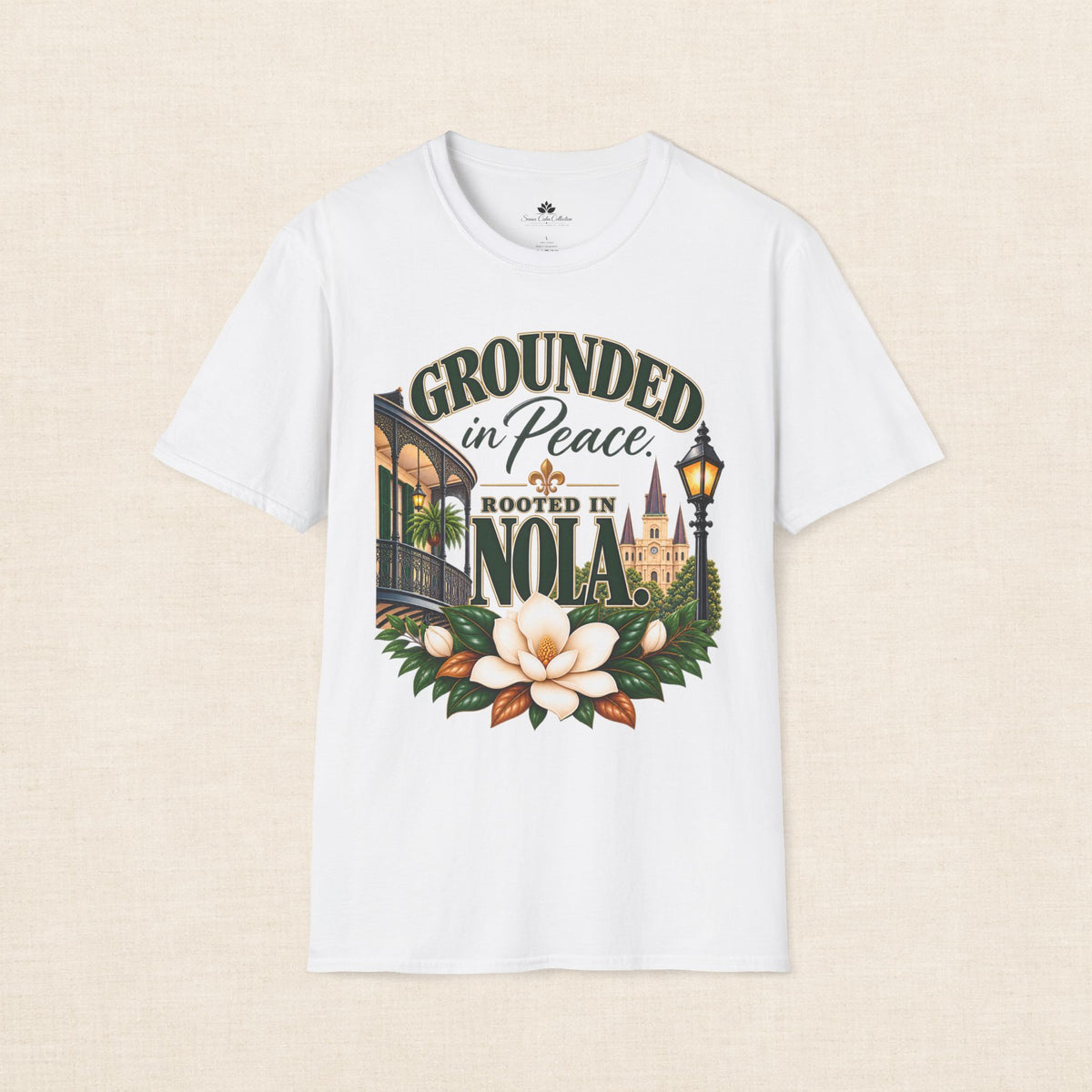 Grounded in Peace Rooted in NOLA T-Shirt