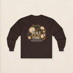 Built in My Own Time Vintage Clock Long Sleeve Tee
