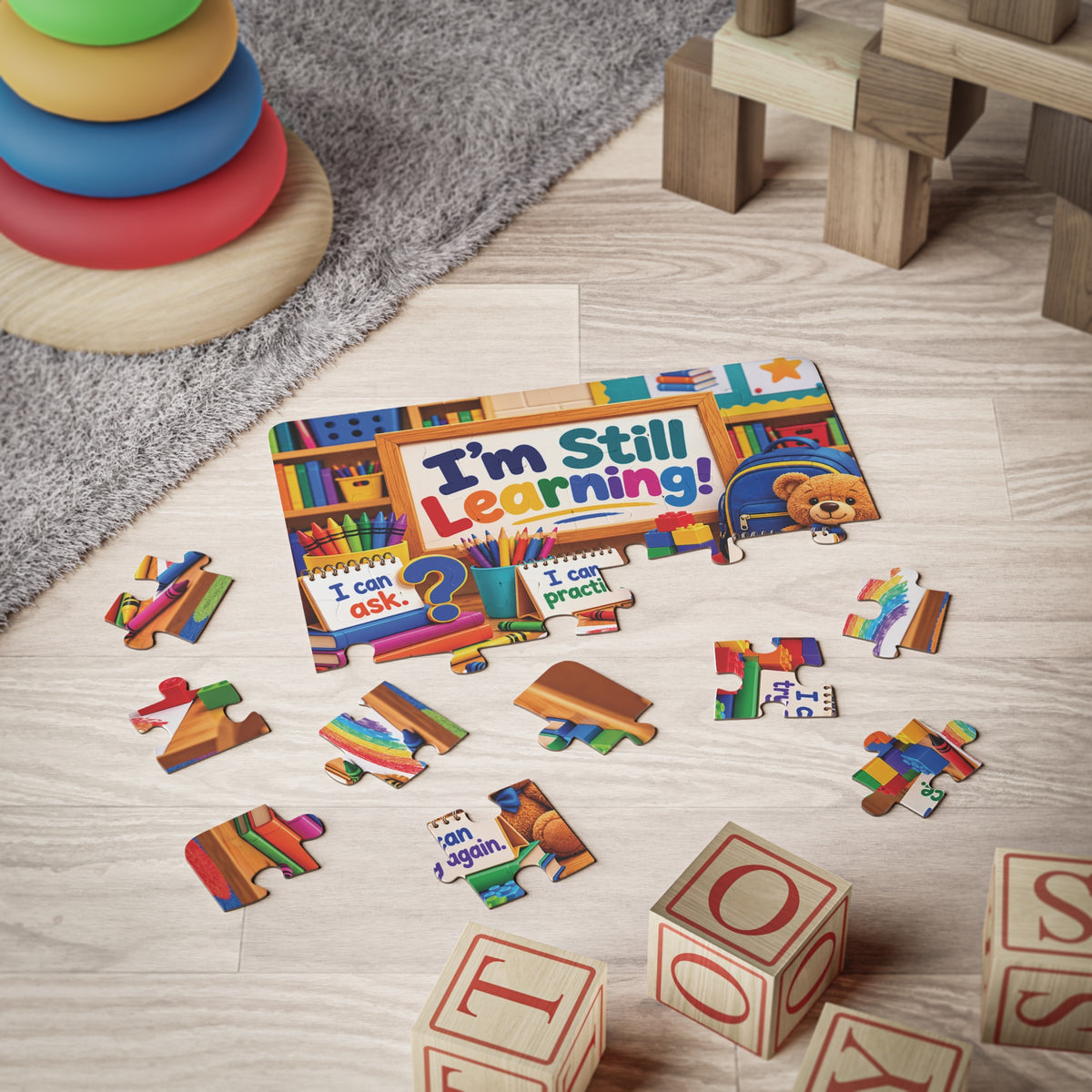 I'm Still Learning! Kids' Puzzle — 30-Piece Emotions Learning Puzzle
