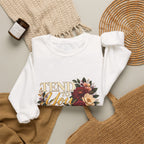 Tend to You Floral Self-Care Crewneck Sweatshirt