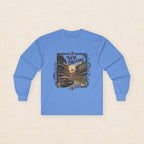 New Orleans Streetcar Long Sleeve Tee — Vintage NOLA Travel Graphic
