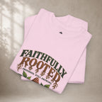 Faithfully Rooted | Christian Faith Graphic T-Shirt