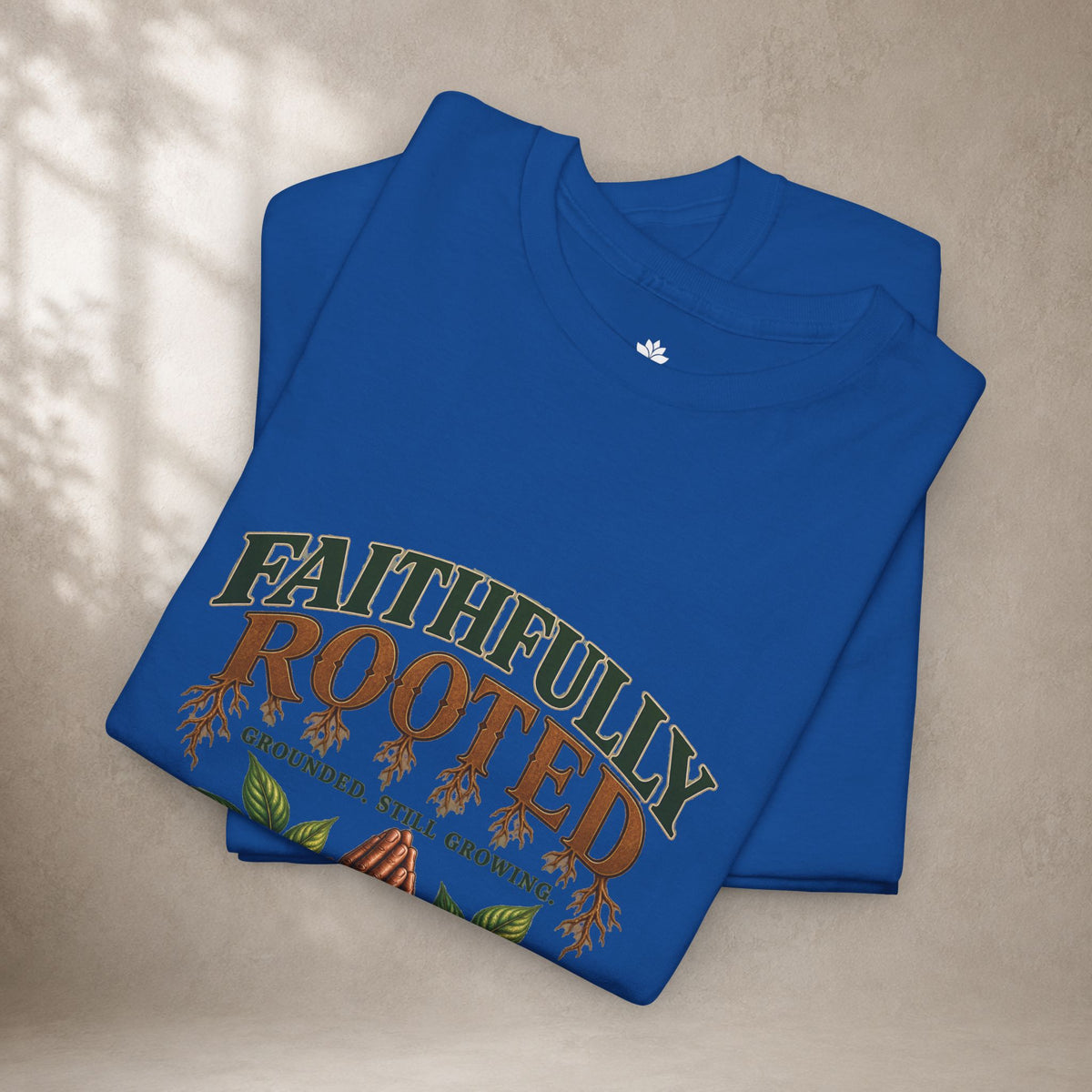 Faithfully Rooted | Christian Faith Graphic T-Shirt