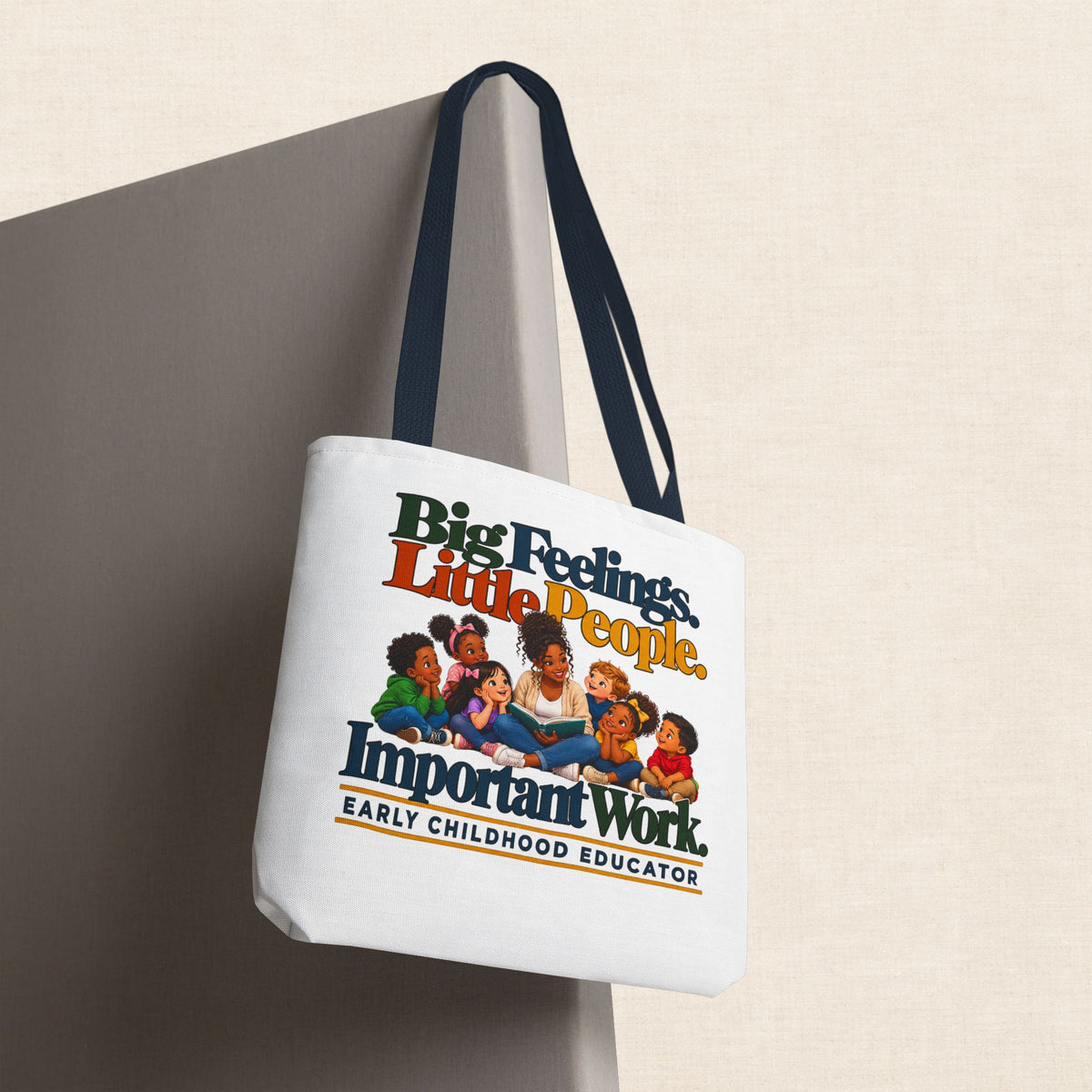 Signature Tote Bag - White