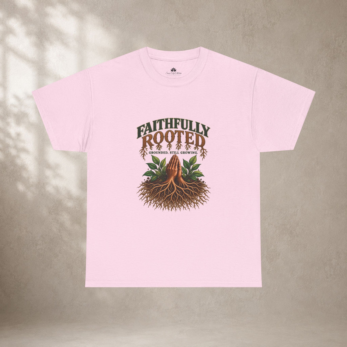 Faithfully Rooted | Christian Faith Graphic T-Shirt