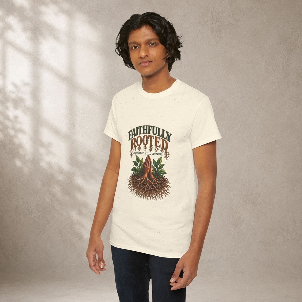 Faithfully Rooted | Christian Faith Graphic T-Shirt