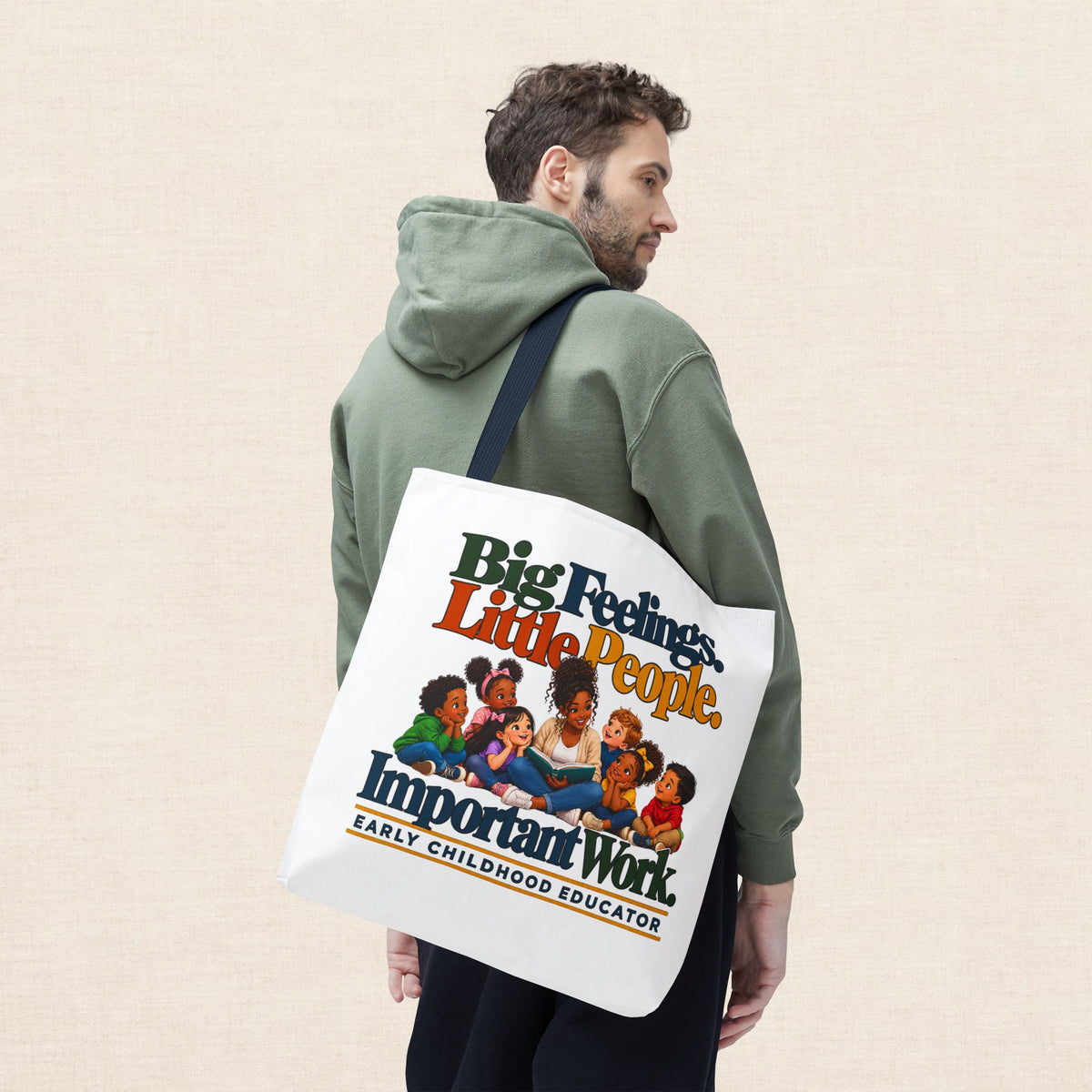 Signature Tote Bag - White