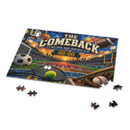 The Comeback Sports Puzzle — Motivational Stadium Jigsaw | 120 or 252 Pieces