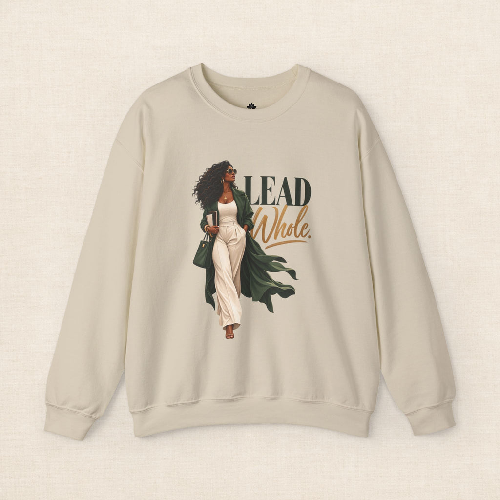 Lead Whole | Women's Empowerment Crewneck Sweatshirt