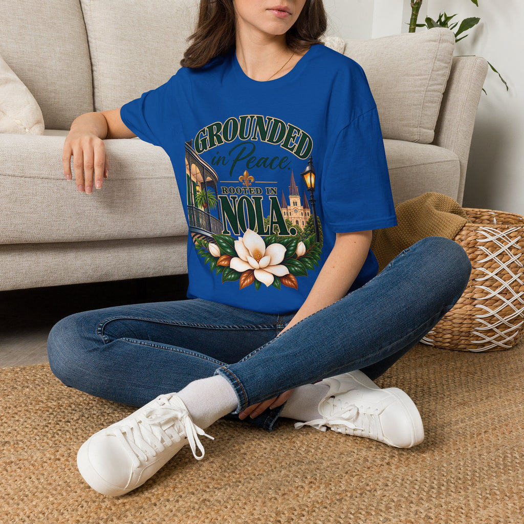 Grounded in Peace Rooted in NOLA T-Shirt