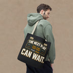 The Next Play Can Wait | Scoreboard Tote Bag