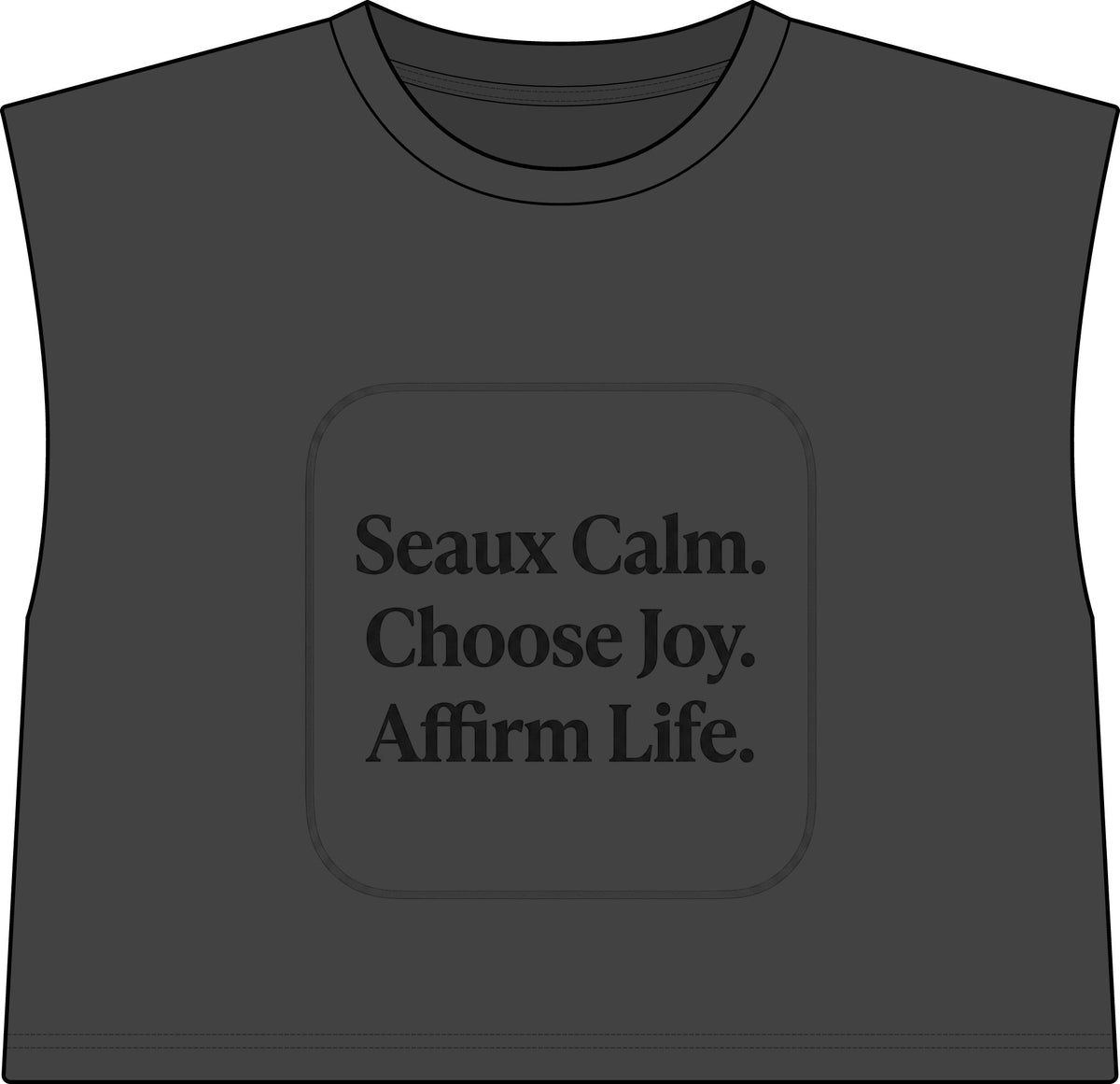 Grounded in Peace NOLA Muscle Tee — New Orleans Magnolia Souvenir