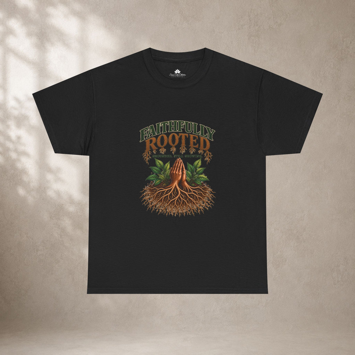 Faithfully Rooted | Christian Faith Graphic T-Shirt