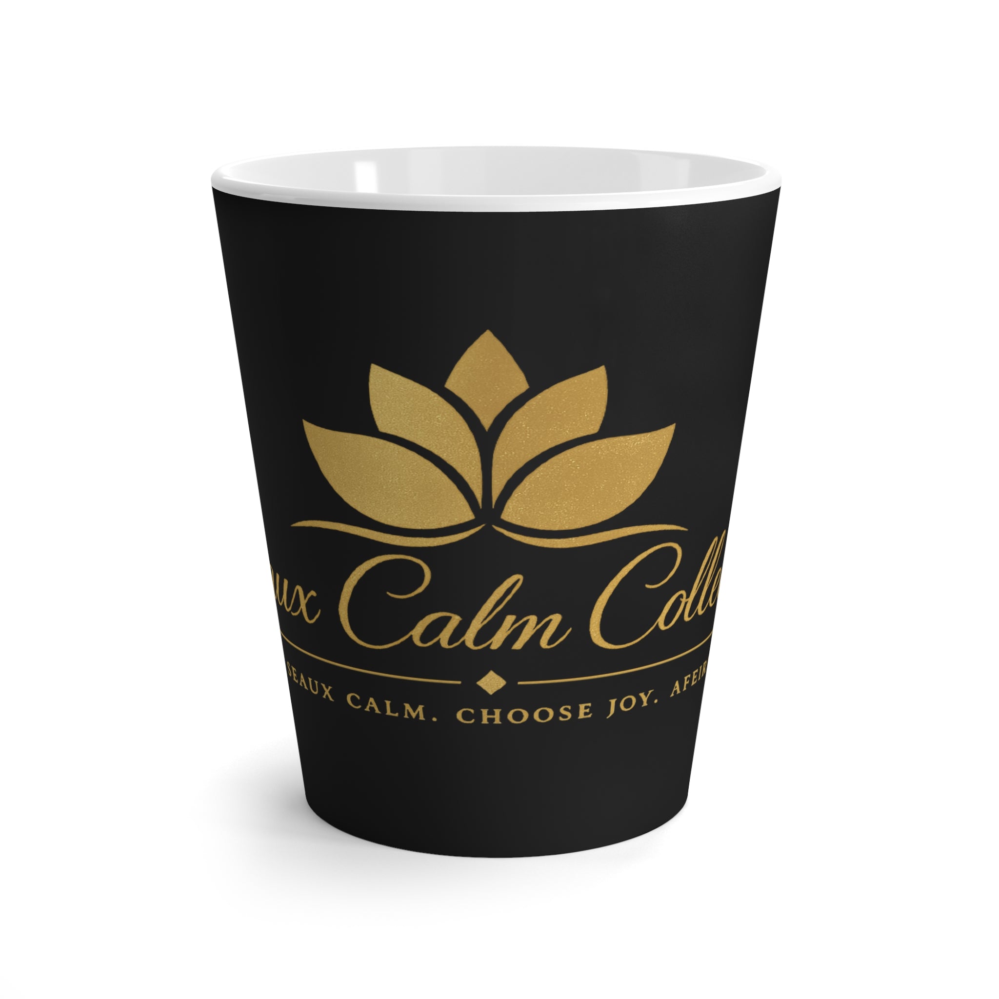 Signature Latte Mug - Black