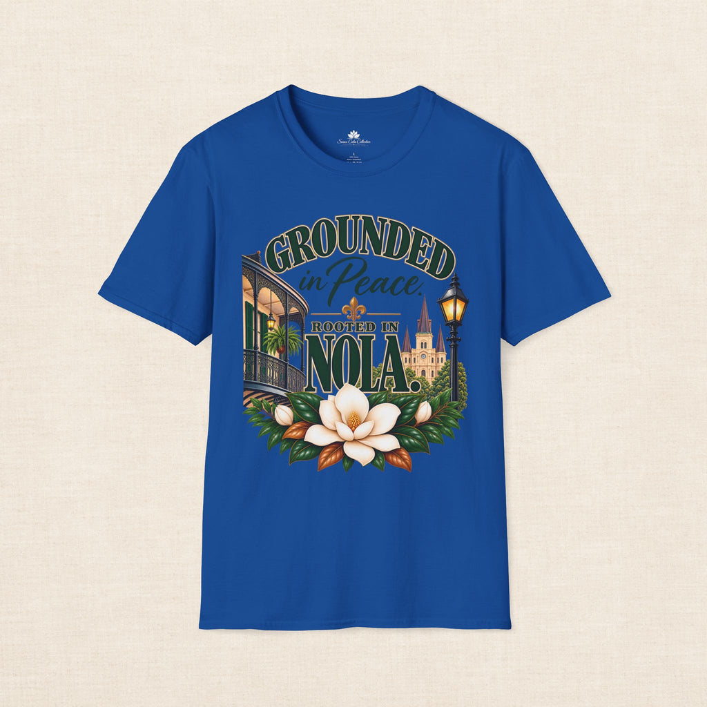 Grounded in Peace Rooted in NOLA T-Shirt