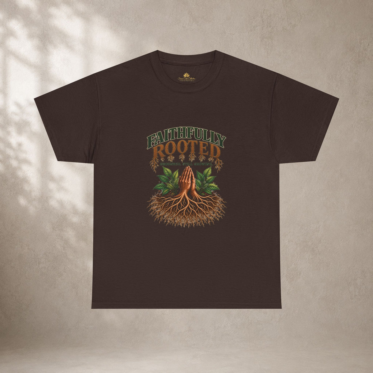 Faithfully Rooted | Christian Faith Graphic T-Shirt