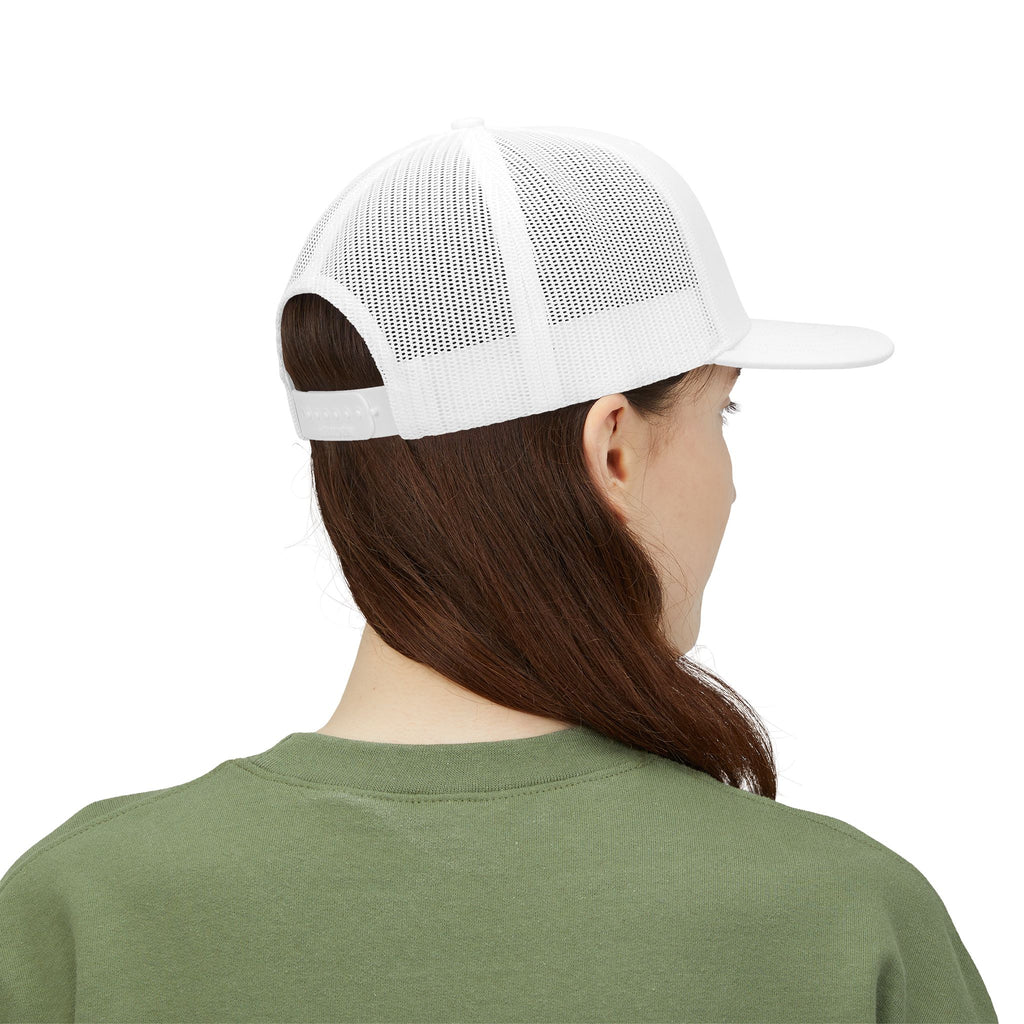 Pause Timer Snapback Trucker Cap — "00:00 PAUSE" Graphic Hat