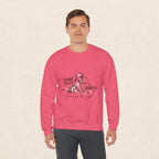 More Than A Ribbon. Space for the Fight. | Breast Cancer Awareness Crewneck Sweatshirt
