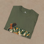 Still Becoming T-Shirt — Empowering Afrocentric Portrait Tee