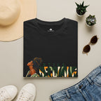 Still Becoming T-Shirt — Empowering Afrocentric Portrait Tee
