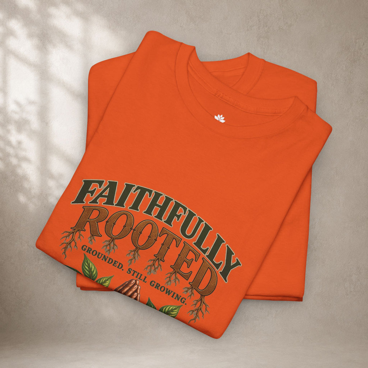 Faithfully Rooted | Christian Faith Graphic T-Shirt