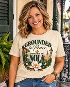 Grounded in Peace Rooted in NOLA T-Shirt