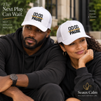 Pause Timer Snapback Trucker Cap — "00:00 PAUSE" Graphic Hat