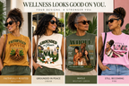Grounded in Peace NOLA Muscle Tee — New Orleans Magnolia Souvenir