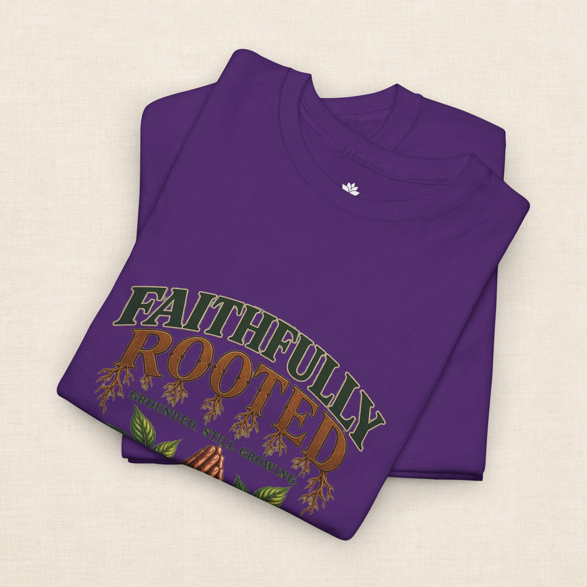 Faithfully Rooted | Christian Faith Graphic T-Shirt