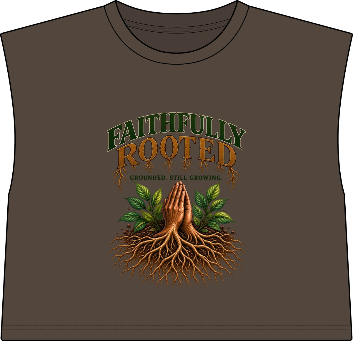 Grounded in Peace NOLA Muscle Tee — New Orleans Magnolia Souvenir