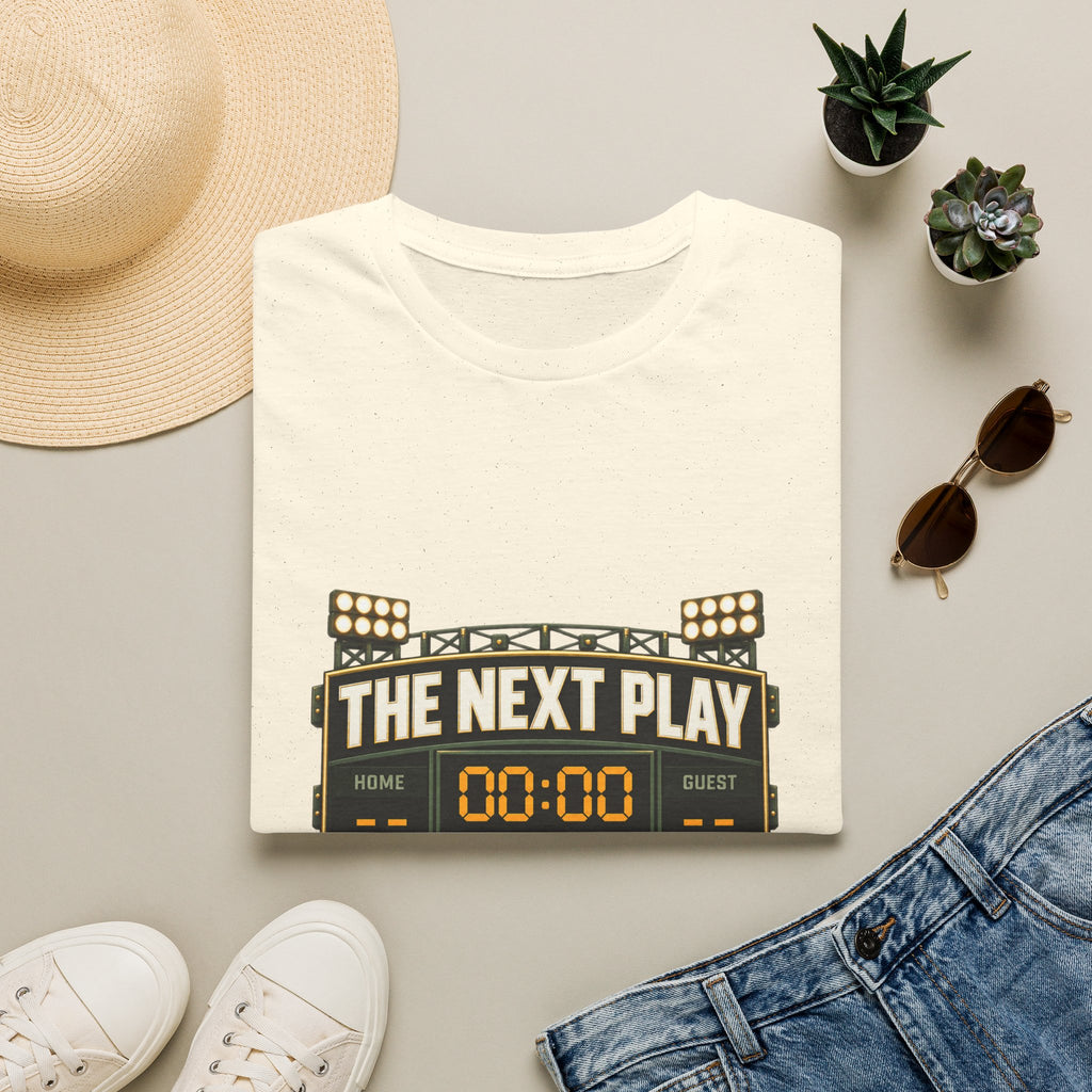 The Next Play Can Wait T-Shirt — Sports Scoreboard Graphic Tee