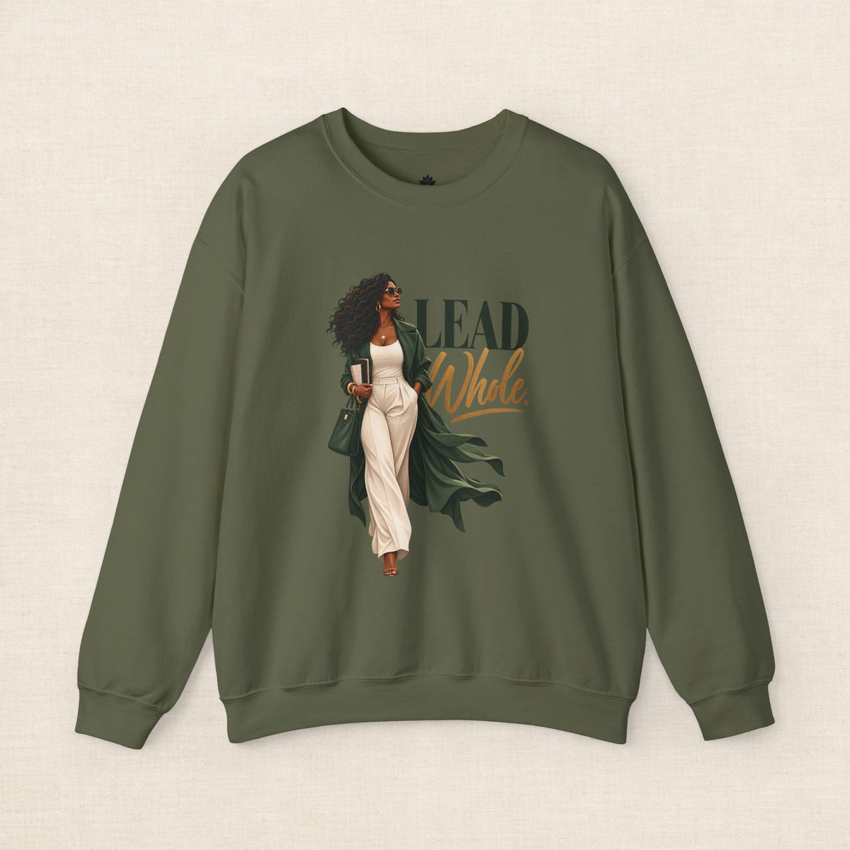 Lead Whole | Women's Empowerment Crewneck Sweatshirt