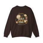 Built in My Own Time Vintage Clock Sweatshirt
