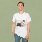 Letting Go T-Shirt — 'Letting Go' Inspirational Graphic Tee with Leopard & Bag Design